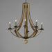 Myhouse Lighting Maxim - 20348DWAR - Eight Light Chandelier - Basque - Driftwood/Anthracite