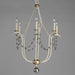 Myhouse Lighting Maxim - 20486ECVG - Six Light Chandelier - Formosa - Ecru/Venetian Gold