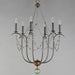 Myhouse Lighting Maxim - 20486GN - Six Light Chandelier - Formosa - Golden Noir