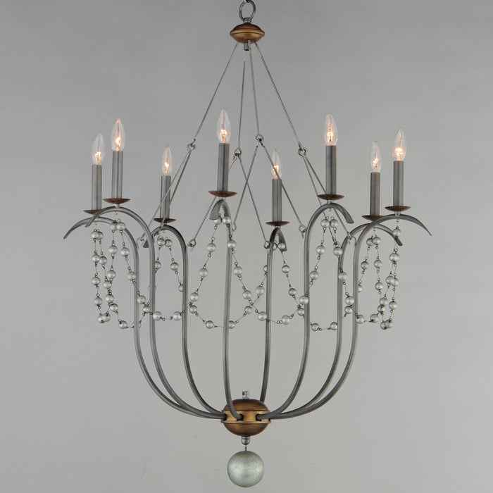 Myhouse Lighting Maxim - 20488GN - Eight Light Chandelier - Formosa - Golden Noir