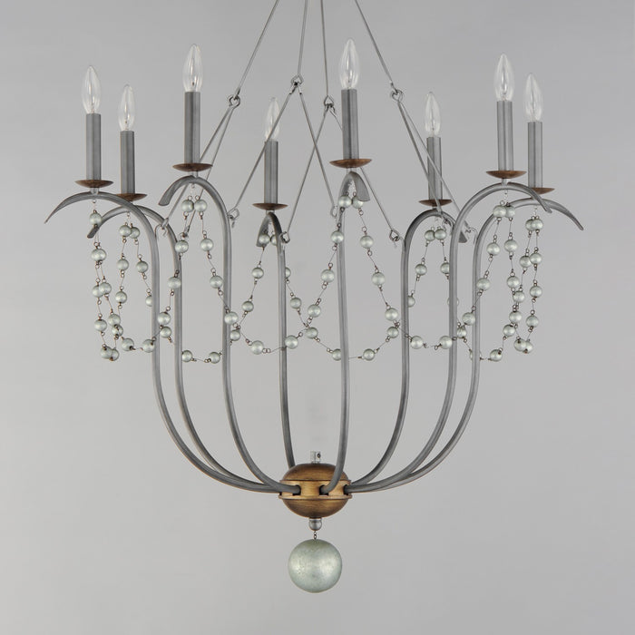 Myhouse Lighting Maxim - 20488GN - Eight Light Chandelier - Formosa - Golden Noir