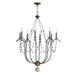 Myhouse Lighting Maxim - 20488GN - Eight Light Chandelier - Formosa - Golden Noir