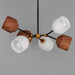 Myhouse Lighting Maxim - 28276DBZAB - LED Pendant - Akimbo - Dark Bronze/Antique Brass