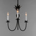 Myhouse Lighting Maxim - 2883AR - Three Light Chandelier - Paloma - Anthracite