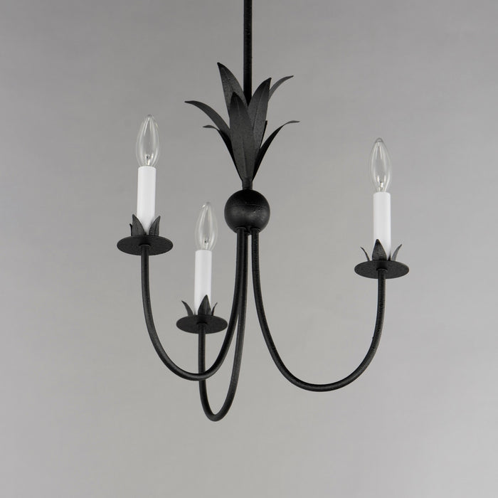 Myhouse Lighting Maxim - 2883AR - Three Light Chandelier - Paloma - Anthracite