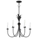 Myhouse Lighting Maxim - 2885AR - Five Light Chandelier - Paloma - Anthracite