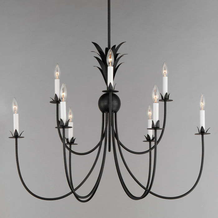 Myhouse Lighting Maxim - 2889AR - Nine Light Chandelier - Paloma - Anthracite