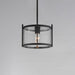 Myhouse Lighting Maxim - 30061CLBK - One Light Semi-Flush/Pendant - Belfry - Black