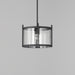 Myhouse Lighting Maxim - 30061CLBK - One Light Semi-Flush/Pendant - Belfry - Black