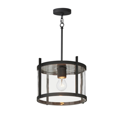 Myhouse Lighting Maxim - 30061CLBK - One Light Semi-Flush/Pendant - Belfry - Black