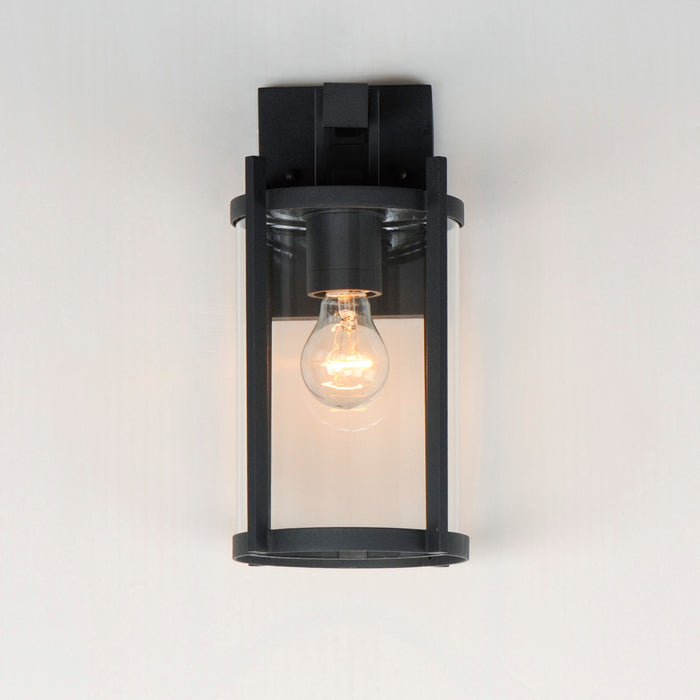 Myhouse Lighting Maxim - 30062CLBK - One Light Outdoor Wall Sconce - Belfry - Black