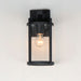 Myhouse Lighting Maxim - 30062CLBK - One Light Outdoor Wall Sconce - Belfry - Black