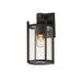 Myhouse Lighting Maxim - 30062CLBK - One Light Outdoor Wall Sconce - Belfry - Black