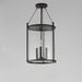 Myhouse Lighting Maxim - 30069CLBK - Three Light Pendant - Belfry - Black