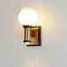 Myhouse Lighting Maxim - 32482SWBKNAB - LED Wall Sconce - San Simeon - Black / Natural Aged Brass