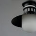 Myhouse Lighting Maxim - 35120SWBK - One Light Outdoor Flush Mount - Admiralty - Black