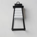 Myhouse Lighting Maxim - 40634WTBK - One Light Outdoor Wall Sconce - Shutters - White / Black