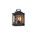 Myhouse Lighting Maxim - 40802CLACPBK - One Light Outdoor Wall Sconce - Yorktown VX - Black/Aged Copper