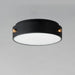 Myhouse Lighting Maxim - 42129BKAB - LED Flush Mount - Rivet - Black / Antique Brass