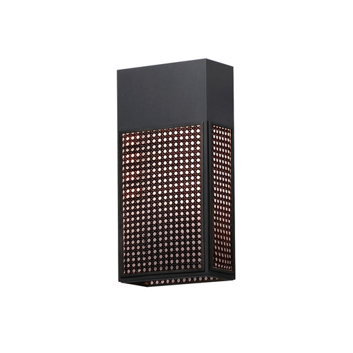 Myhouse Lighting Maxim - 54804BK - LED Outdoor Wall Sconce - Lattice - Black