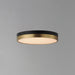 Myhouse Lighting Maxim - 59702WTBKAB - LED Flush Mount - Dapper - Black / Antique Brass