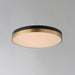 Myhouse Lighting Maxim - 59704WTBKAB - LED Flush Mount - Dapper - Black / Antique Brass