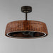 Myhouse Lighting Maxim - 61012RADBZ - LED Fandelight - Tulum - Dark Bronze