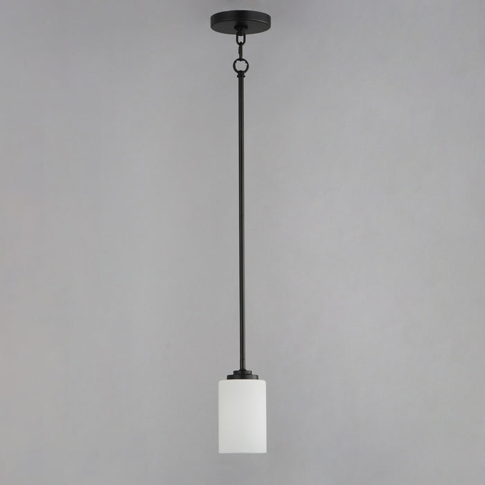 Myhouse Lighting Maxim - 90030SWBK - One Light Mini Pendant - Deven - Black