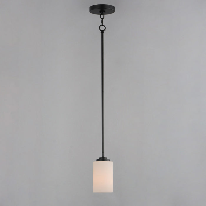 Myhouse Lighting Maxim - 90030SWBK - One Light Mini Pendant - Deven - Black