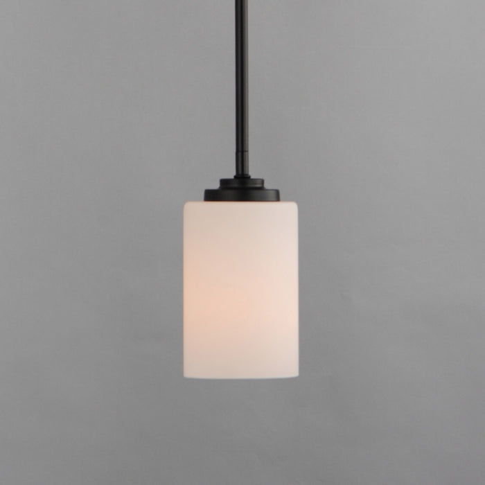Myhouse Lighting Maxim - 90030SWBK - One Light Mini Pendant - Deven - Black