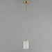 Myhouse Lighting Maxim - 90030SWSBR - One Light Mini Pendant - Deven - Satin Brass