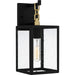 Myhouse Lighting Quoizel - ANC8406MBK - One Light Outdoor Wall Mount - Anchorage - Matte Black