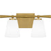 Myhouse Lighting Quoizel - BID8616AB - Two Light Bath - Brindley - Aged Brass