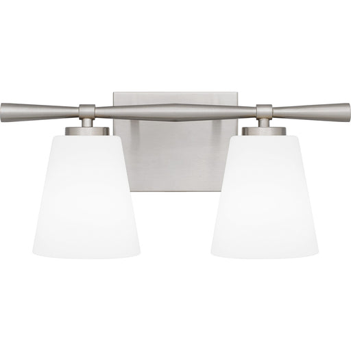 Myhouse Lighting Quoizel - BID8616BN - Two Light Bath - Brindley - Brushed Nickel