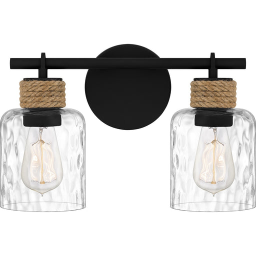 Myhouse Lighting Quoizel - BTC8614MBK - Two Light Bath - Baltic - Matte Black