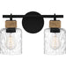 Myhouse Lighting Quoizel - BTC8614MBK - Two Light Bath - Baltic - Matte Black