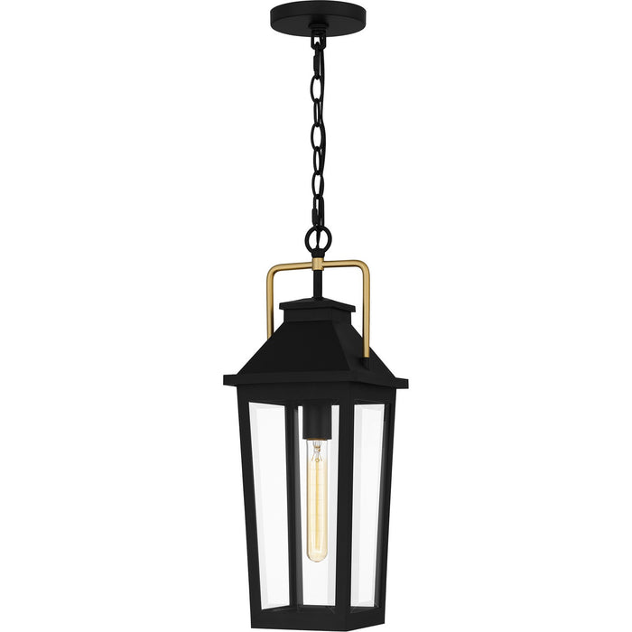 Myhouse Lighting Quoizel - BUK1907MBK - One Light Outdoor Hanging Lantern - Buckley - Matte Black