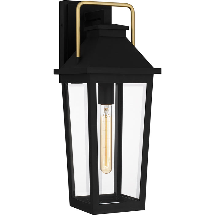 Myhouse Lighting Quoizel - BUK8407MBK - One Light Outdoor Wall Mount - Buckley - Matte Black