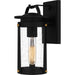 Myhouse Lighting Quoizel - CLI8406EK - One Light Outdoor Wall Mount - Clifton - Earth Black