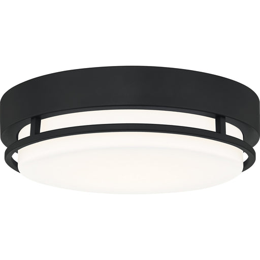 Myhouse Lighting Quoizel - HAL1612EK - LED Flush Mount - Hale - Earth Black