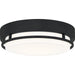 Myhouse Lighting Quoizel - HAL1612EK - LED Flush Mount - Hale - Earth Black