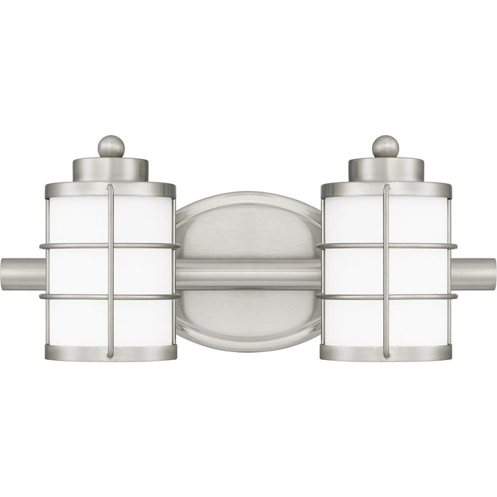 Myhouse Lighting Quoizel - HZT8615BN - Two Light Bath - Hazlett - Brushed Nickel