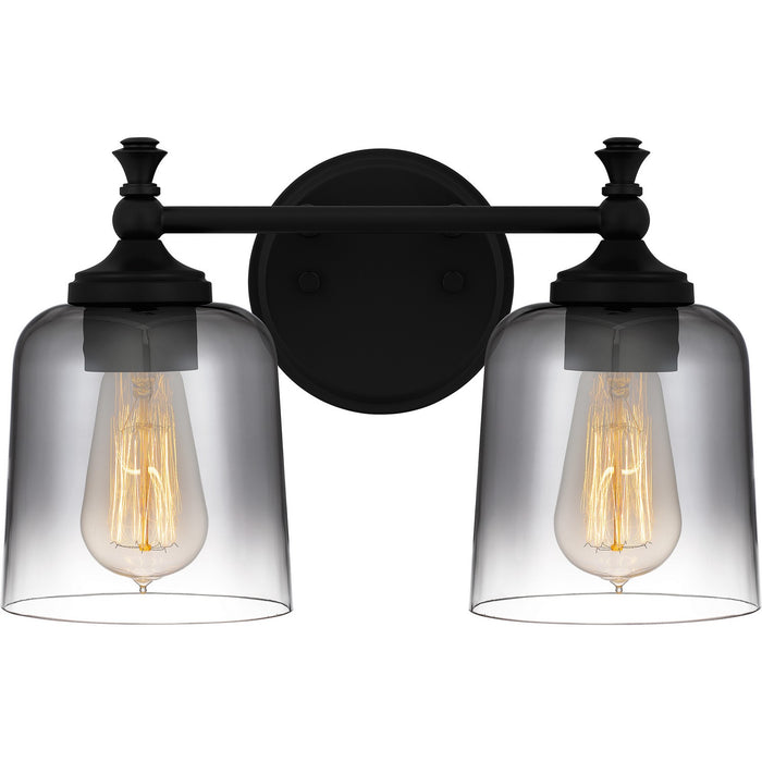 Myhouse Lighting Quoizel - JEN8614MBK - Two Light Bath - Jenson - Matte Black