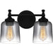 Myhouse Lighting Quoizel - JEN8614MBK - Two Light Bath - Jenson - Matte Black