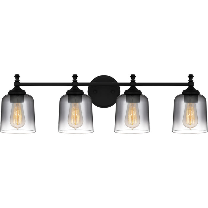 Myhouse Lighting Quoizel - JEN8631MBK - Four Light Bath - Jenson - Matte Black