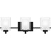 Myhouse Lighting Quoizel - KLT8903MBK - Three Light Bath - Kolt - Matte Black