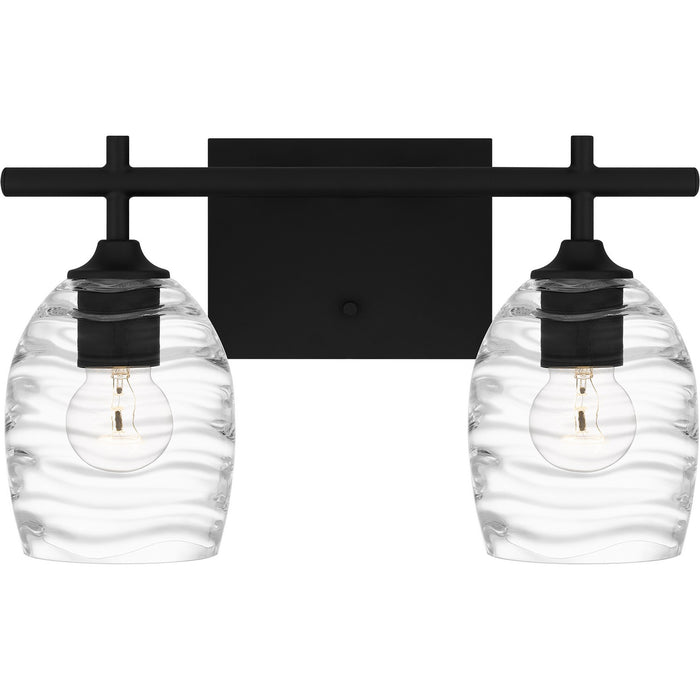 Myhouse Lighting Quoizel - LCY8615MBK - Two Light Bath - Lucy - Matte Black