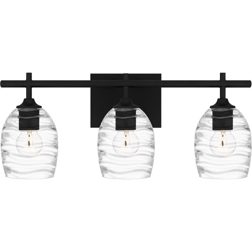 Myhouse Lighting Quoizel - LCY8622MBK - Three Light Bath - Lucy - Matte Black