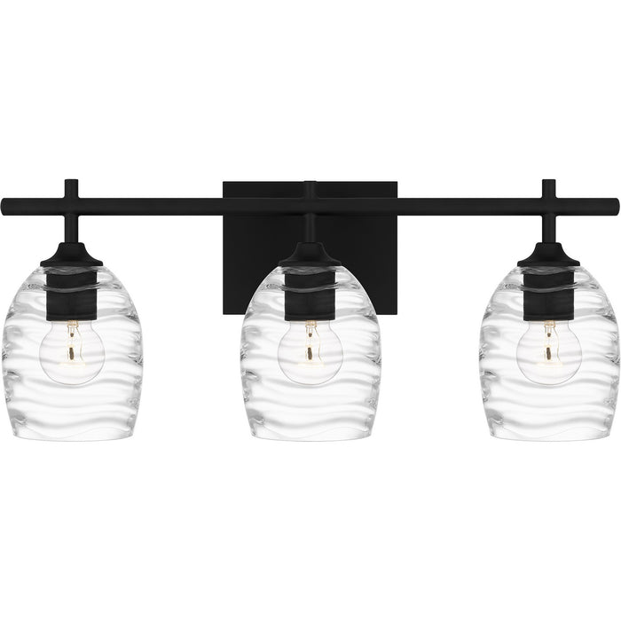 Myhouse Lighting Quoizel - LCY8622MBK - Three Light Bath - Lucy - Matte Black