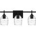 Myhouse Lighting Quoizel - LCY8622MBK - Three Light Bath - Lucy - Matte Black